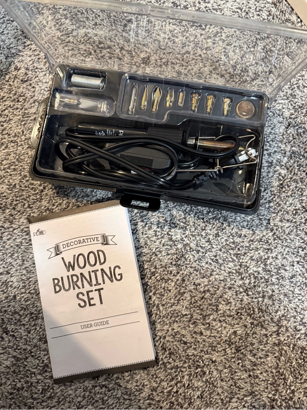 Wood burning kit